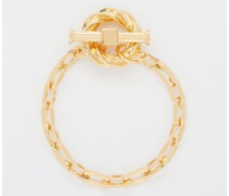 T-bar 18kt Gold-plated Bracelet