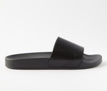 Humberto Leather And Rubber Slides
