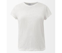 Linen-jersey T-shirt