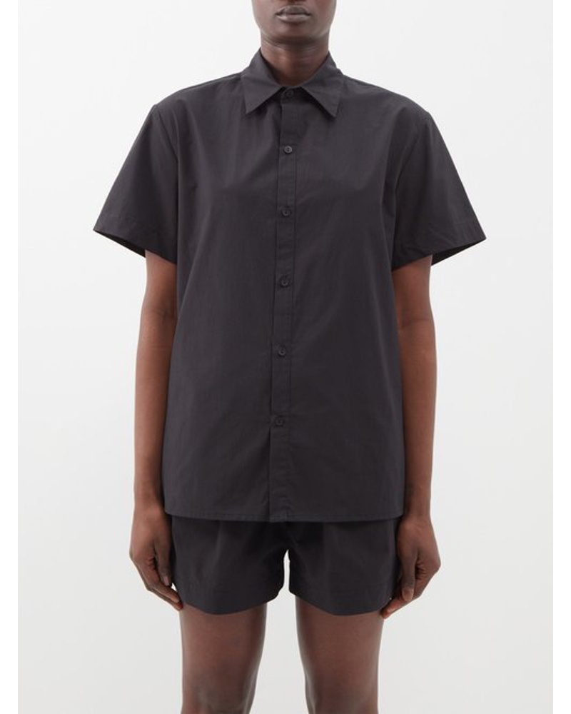 Matteau Damen Organic-cotton Shirt