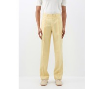 Vito Pleated Wool Trousers