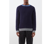 Captain Harry Contrast-trim Wool Sweater