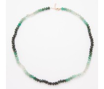 Arizona Emerald & 14kt Gold Necklace