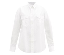 Release 03 Oversized Cotton-poplin Shirt