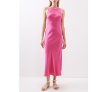 Valencia Sleeveless Silk-charmeuse Dress