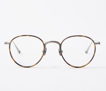 Round-frame Titanium Glasses