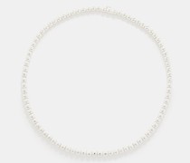 Sterling-silver Tennis Necklace