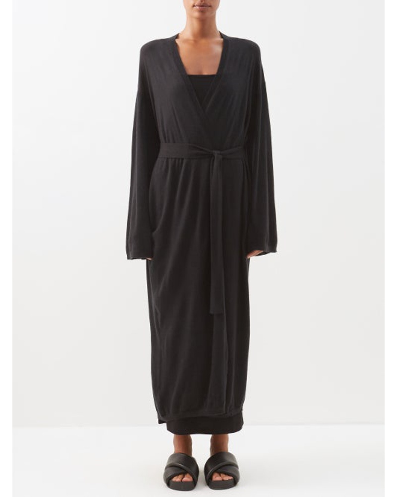 Raey Damen Fine Gauge Responsible-cashmere Maxi Cardigan