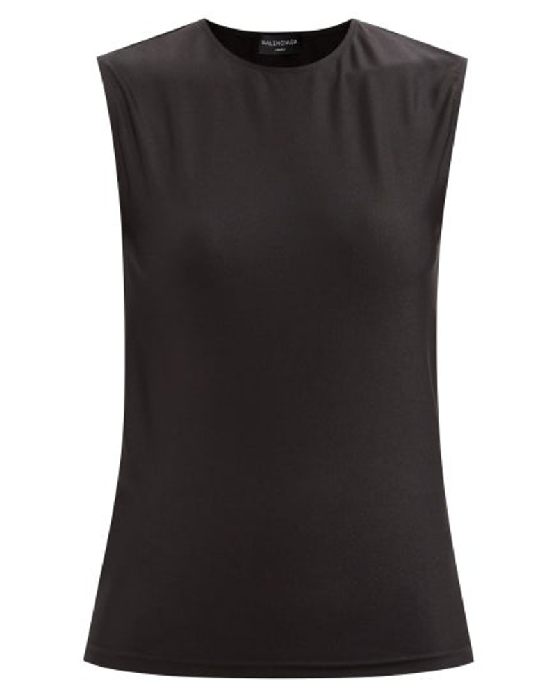 Balenciaga Damen Sleeveless Jersey Top