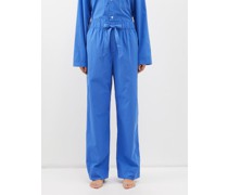 Drawstring Organic-cotton Pyjama Trousers