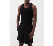 Ribbed Cotton Tank Top