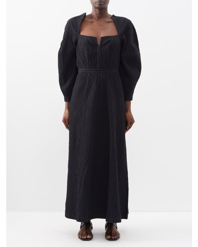 Mara Hoffman Damen Violeta Smocked Organic-cotton Blend Dress