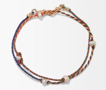 Mauli Pearl & 9kt Gold Bracelet