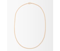 18kt Rose-gold Chain-link Necklace