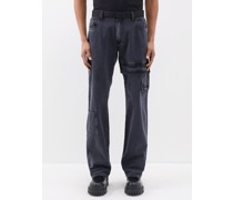 Relaxed-leg Cargo Jeans