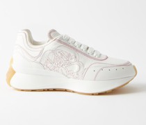 Sprint Runner Logo-embroidered Trainers