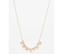 Oh Darling Diamond & 14kt Gold Necklace