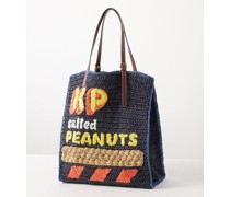 Kp Peanuts Woven Paper Tote Bag