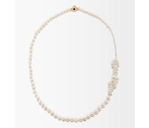Peggy Fontaine Pearl & 14kt Gold Necklace