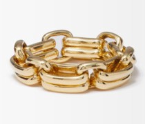 Bague chaîne en or 18 carats Sync
