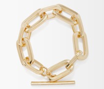 Epic Chain 14kt Gold-plated Lariat Bracelet