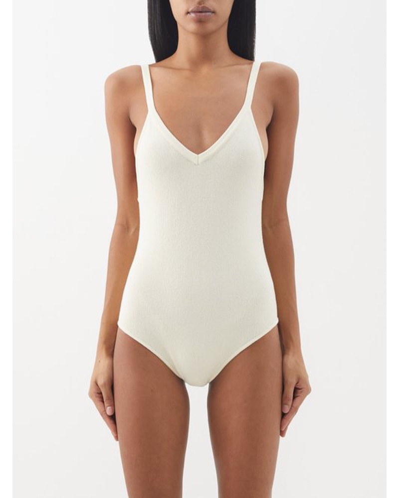 Giuliva Heritage Collection Damen The Lea Cotton-blend Swimsuit