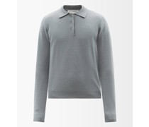 Be For Stretch-cashmere Polo Sweater