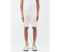 Hughes Drawstring-waist Organic-cotton Shorts