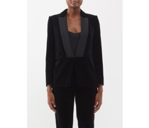 Jules Satin-lapel Velvet Tuxedo Jacket