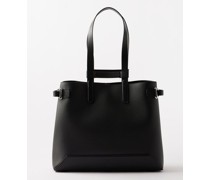 1893 Harness Grained-leather Tote Bag