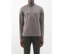 Roll-neck Wool Sweater