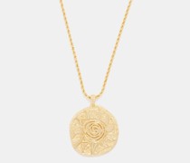 Sunny Side Up 18kt Gold-plated Necklace