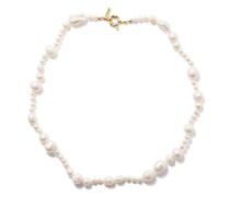 Este Pearl & Gold-plated Necklace