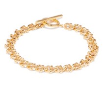 Dna T-bar Recycled Gold Vermeil Bracelet