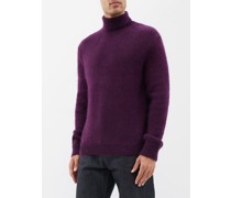 Baird Mohair-blend Roll-neck Sweater