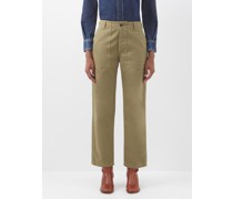 Pantalon en gabardine teinte Jerry