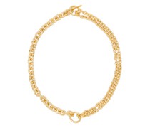 Double Recycled Gold-vermeil Necklace