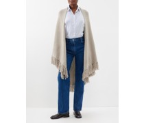 Duchess Fringed Cashmere Shawl