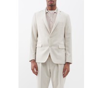 Wool-twill Suit Jacket
