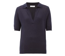 Frank Cashmere-blend Polo Sweater