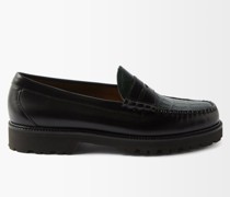 Weejuns 90s Larson Croc-effect Leather Loafers
