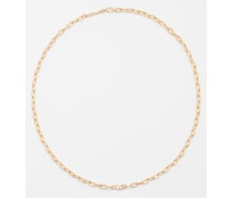 Floating Diamond And 14kt Gold Necklace