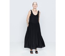 Oversized Organic Silk Slip Dress