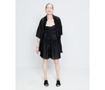 Elasticated-waist Sheer-silk Shorts