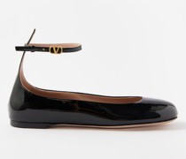 Tan-go Patent-leather Ballet Flats