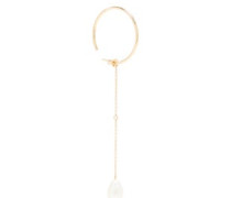 Boucle d'oreille en or 18 carats et perles