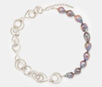 Who's In Charge? Baroque Pearl & Silver Bracelet