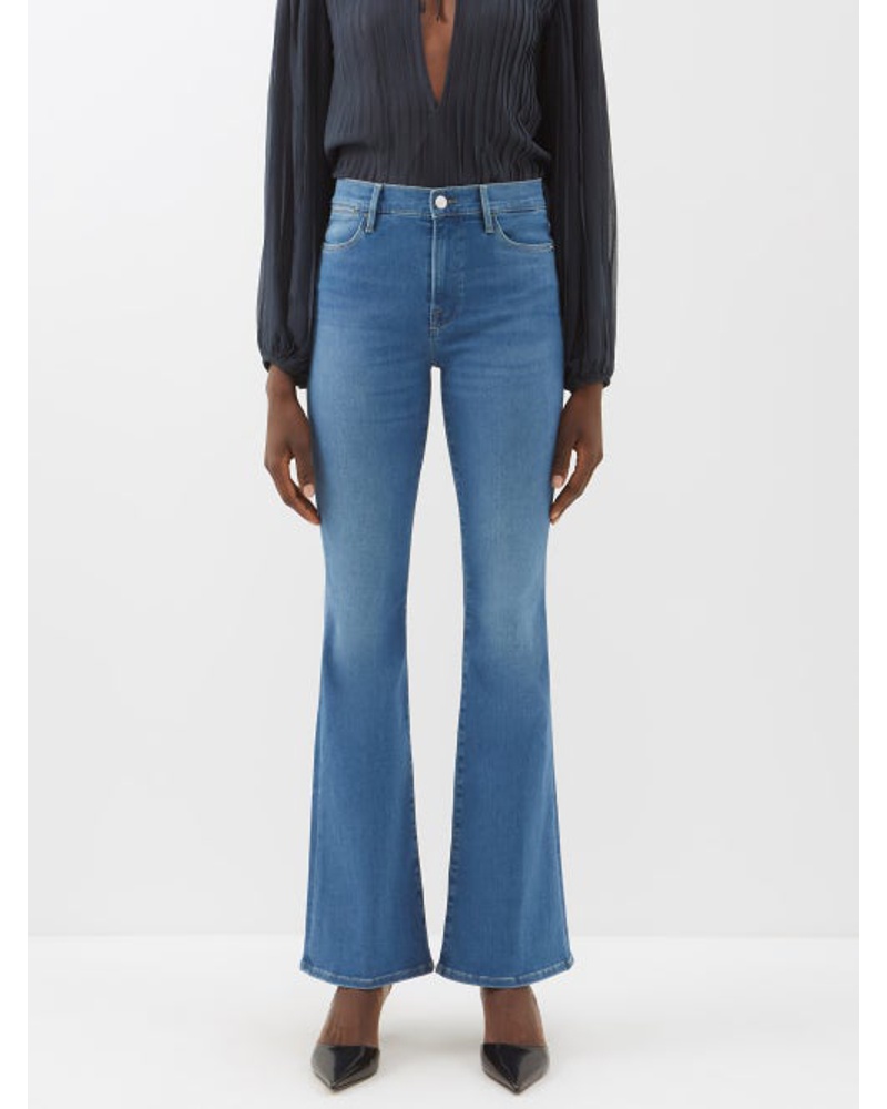 Frame Denim Damen Le High Flared Slim-leg Jeans