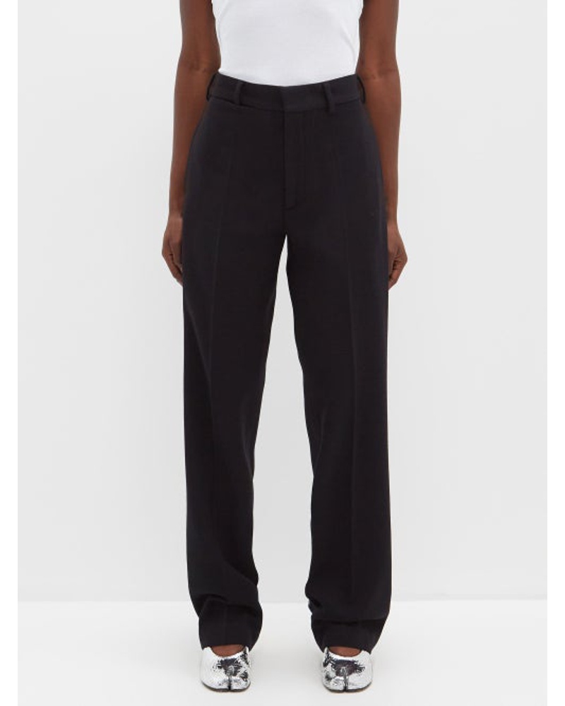 Raey Damen Uniform Recycled Wool-blend Tapered Trousers