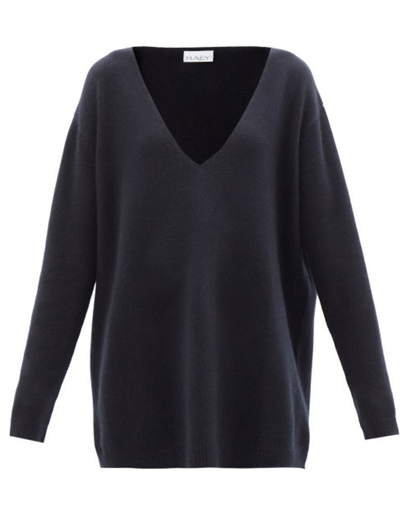 Raey Damen V-neck Responsible Cashmere Jumper